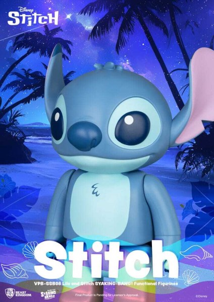 Hucha de vinilo Lilo y Stitch Syaking Bang Stitch 30 cm