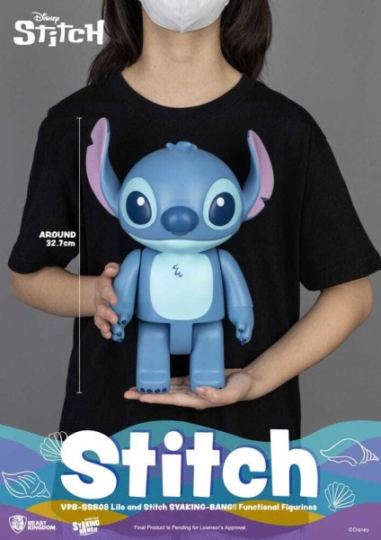 Hucha de vinilo Lilo y Stitch Syaking Bang Stitch 30 cm