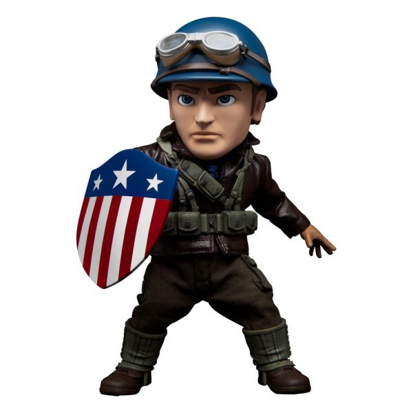 Capitán América: El Primer Vengador Figura de acción Egg Attack Capitán América Versión DX 17 cm
