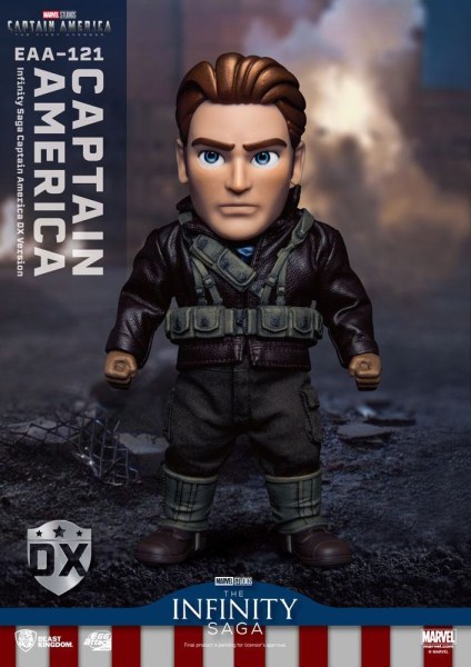 Capitán América: El Primer Vengador Figura de acción Egg Attack Capitán América Versión DX 17 cm