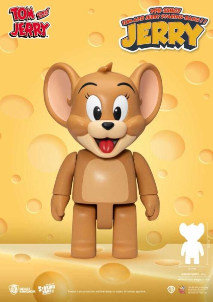 Figura de PVC de Tom Y Jerry Syaking Bang Jerry de 30 cm