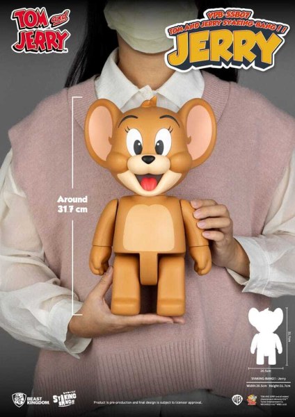 Figura de PVC de Tom Y Jerry Syaking Bang Jerry de 30 cm