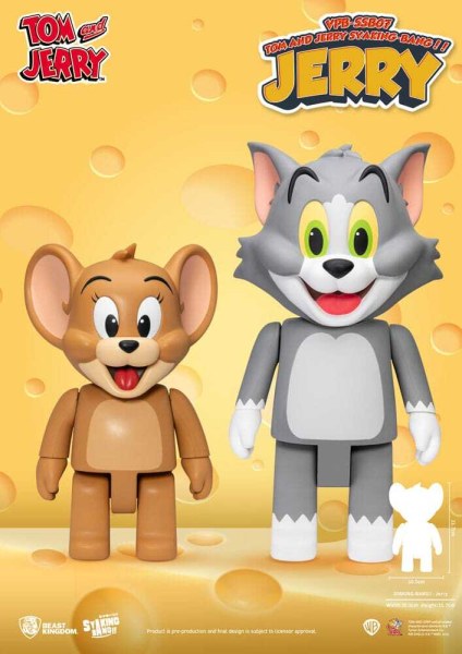Figura de PVC de Tom Y Jerry Syaking Bang Jerry de 30 cm