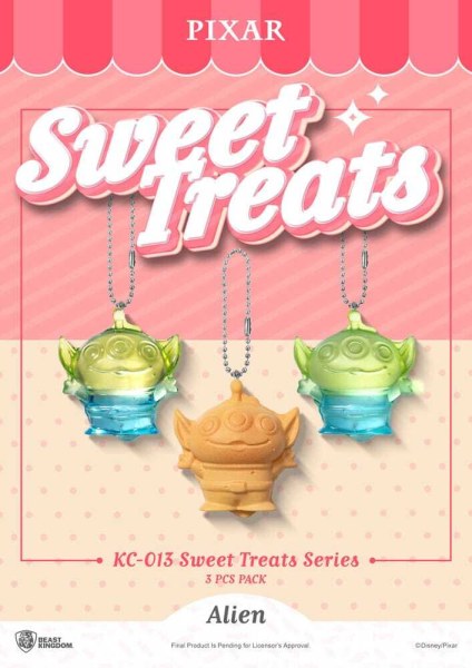 llavero Pixar Sweet Treats Series de 4 cm (paquete de 3)
