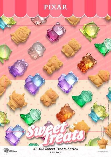 llavero Pixar Sweet Treats Series de 4 cm (paquete de 3)
