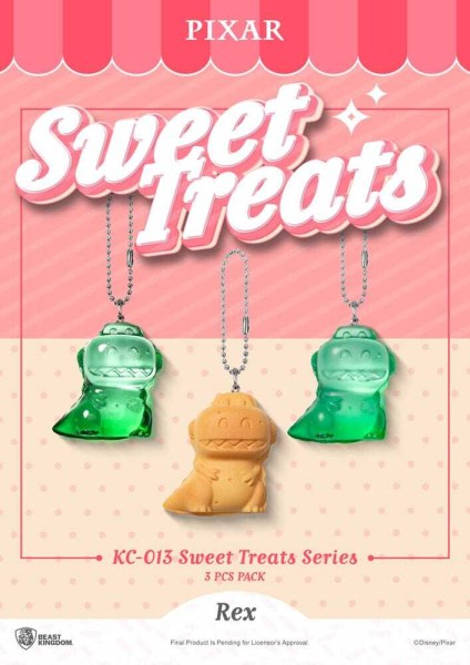 llavero Pixar Sweet Treats Series de 4 cm (paquete de 3)