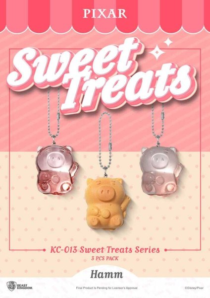 llavero Pixar Sweet Treats Series de 4 cm (paquete de 3)