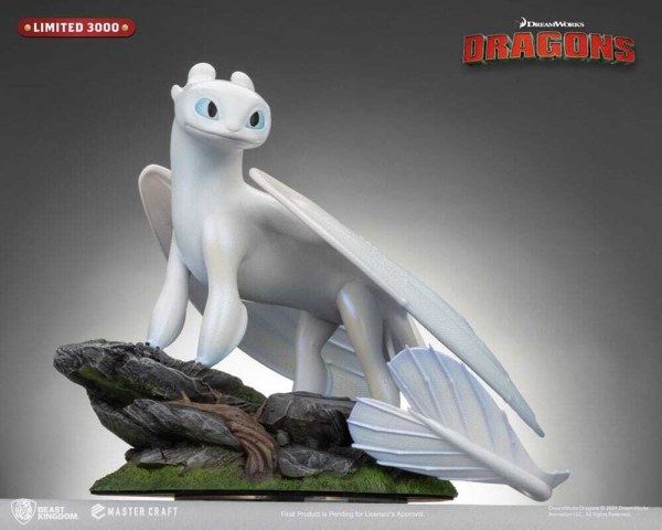 Estatuilla Furia Luminosa Master Craft de Dragons 3 de 29 cm