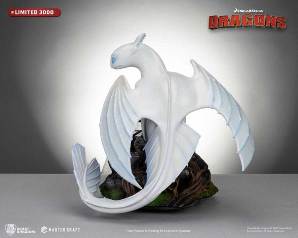 Estatuilla Furia Luminosa Master Craft de Dragons 3 de 29 cm