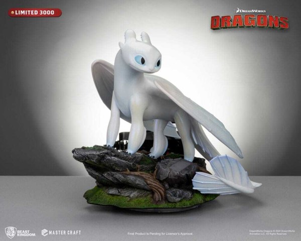 Estatuilla Furia Luminosa Master Craft de Dragons 3 de 29 cm