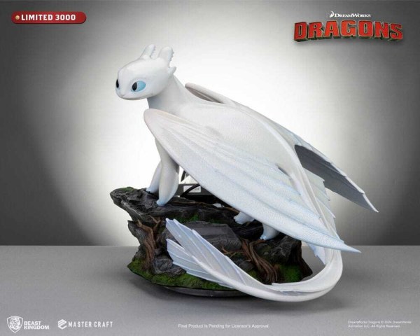 Estatuilla Furia Luminosa Master Craft de Dragons 3 de 29 cm