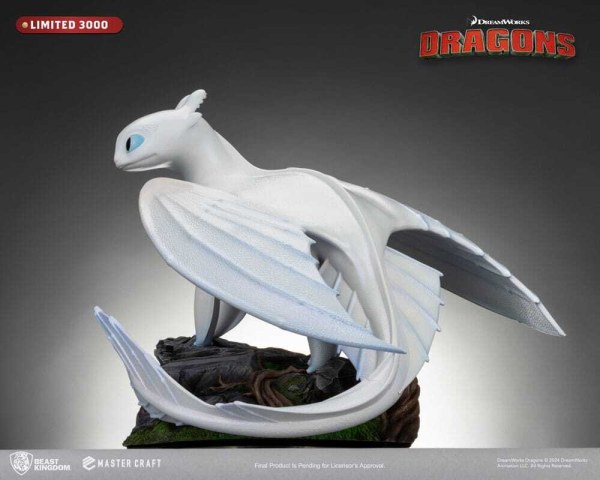Estatuilla Furia Luminosa Master Craft de Dragons 3 de 29 cm