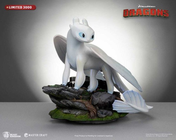 Estatuilla Furia Luminosa Master Craft de Dragons 3 de 29 cm