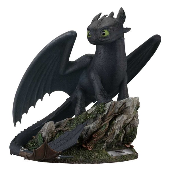 Estatuilla de dragones Master Craft Standing Toothless 31 cm