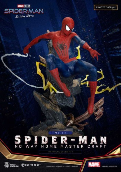 Hombre Araña: Sin camino a casaEstatua Master Craft El sorprendente Hombre Araña 35 cm