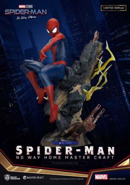 Hombre Araña: Sin camino a casaEstatua Master Craft El sorprendente Hombre Araña 35 cm