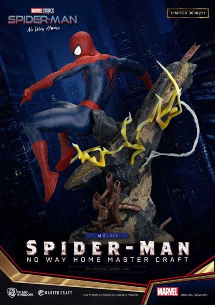 Hombre Araña: Sin camino a casaEstatua Master Craft El sorprendente Hombre Araña 35 cm