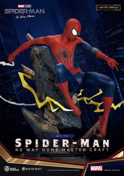 Hombre Araña: Sin camino a casaEstatua Master Craft El sorprendente Hombre Araña 35 cm