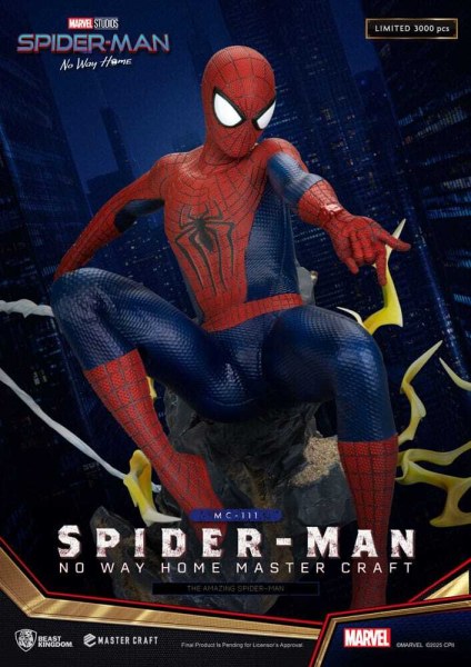 Hombre Araña: Sin camino a casaEstatua Master Craft El sorprendente Hombre Araña 35 cm