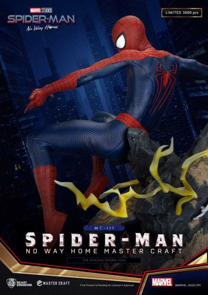 Hombre Araña: Sin camino a casaEstatua Master Craft El sorprendente Hombre Araña 35 cm