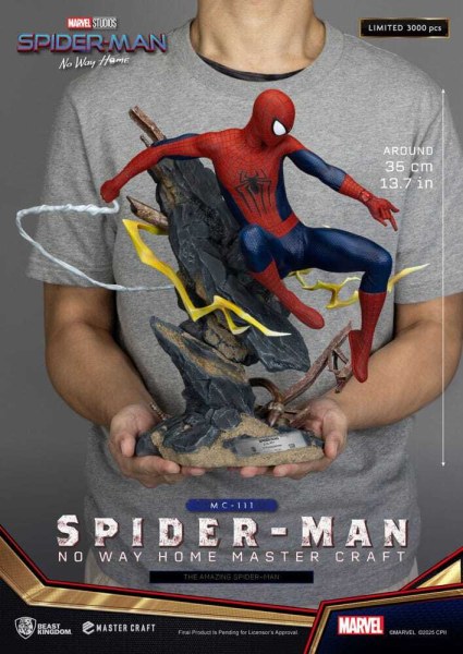 Hombre Araña: Sin camino a casaEstatua Master Craft El sorprendente Hombre Araña 35 cm