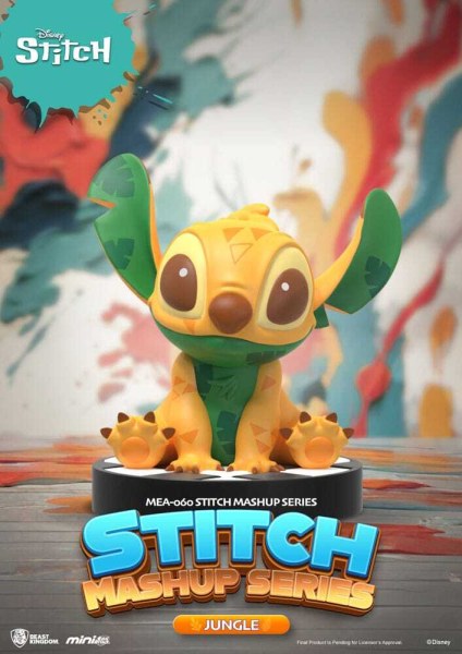 Surtido de figuras de Lilo & Stitch Mini Egg Attack en caja ciega Stitch Mashup Series de 10 cm