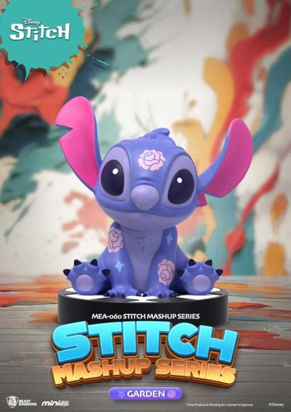 Surtido de figuras de Lilo & Stitch Mini Egg Attack en caja ciega Stitch Mashup Series de 10 cm
