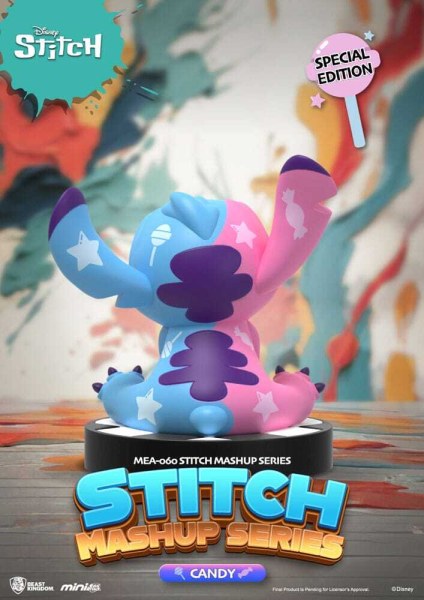 Surtido de figuras de Lilo & Stitch Mini Egg Attack en caja ciega Stitch Mashup Series de 10 cm