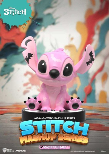 Surtido de figuras de Lilo & Stitch Mini Egg Attack en caja ciega Stitch Mashup Series de 10 cm