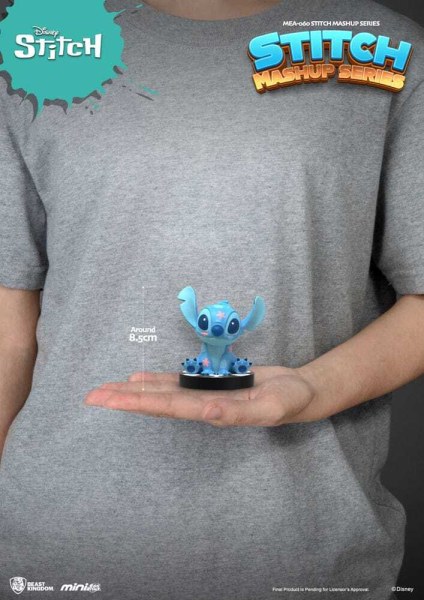 Surtido de figuras de Lilo & Stitch Mini Egg Attack en caja ciega Stitch Mashup Series de 10 cm