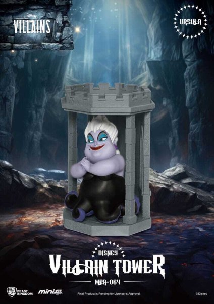 Surtido de figuras de villanos de Disney Mini Egg Attack Villain Tower Blind Box Series 12 cm