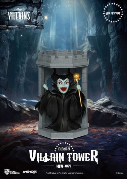 Surtido de figuras de villanos de Disney Mini Egg Attack Villain Tower Blind Box Series 12 cm