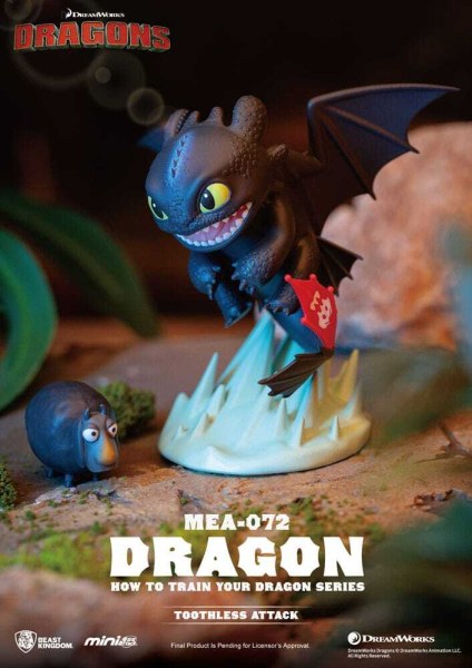 Surtido de figuras Cómo entrenar a tu dragón Serie Mini Egg Attack Blind Box 10 cm