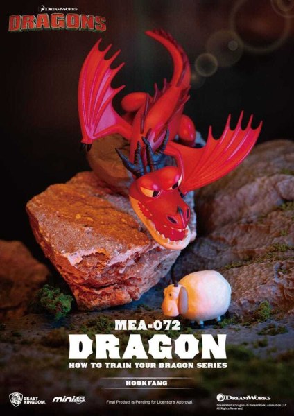 Surtido de figuras Cómo entrenar a tu dragón Serie Mini Egg Attack Blind Box 10 cm