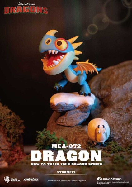 Surtido de figuras Cómo entrenar a tu dragón Serie Mini Egg Attack Blind Box 10 cm