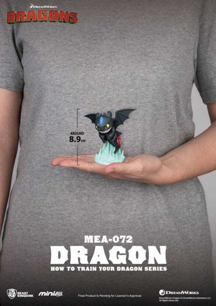 Surtido de figuras Cómo entrenar a tu dragón Serie Mini Egg Attack Blind Box 10 cm