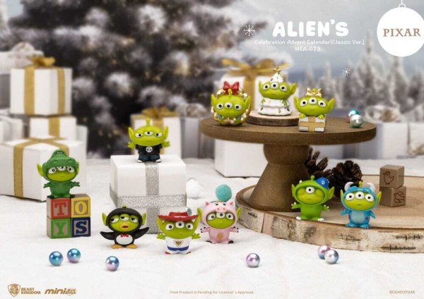 Calendario de Adviento de Toy Story: Mini huevos con ataque de extraterrestres y celebración