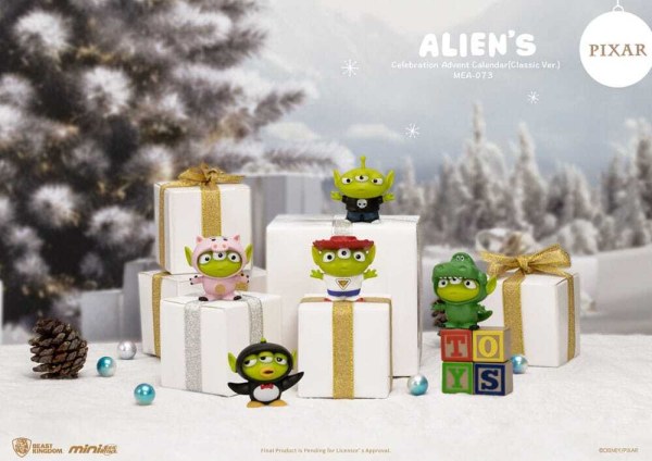 Calendario de Adviento de Toy Story: Mini huevos con ataque de extraterrestres y celebración