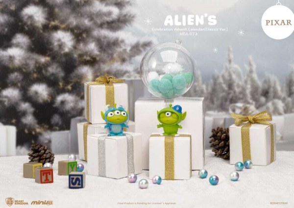 Calendario de Adviento de Toy Story: Mini huevos con ataque de extraterrestres y celebración