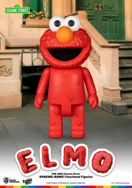 Hucha Vinilo Plaza Sésamo Siaking Bang Elmo 47 cm
