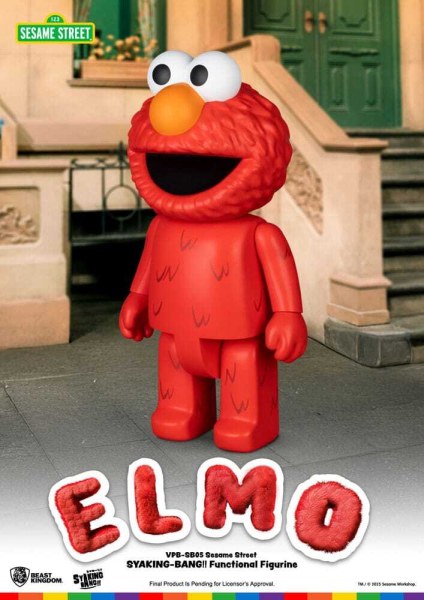 Hucha Vinilo Plaza Sésamo Siaking Bang Elmo 47 cm