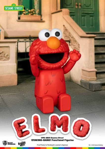 Hucha Vinilo Plaza Sésamo Siaking Bang Elmo 47 cm