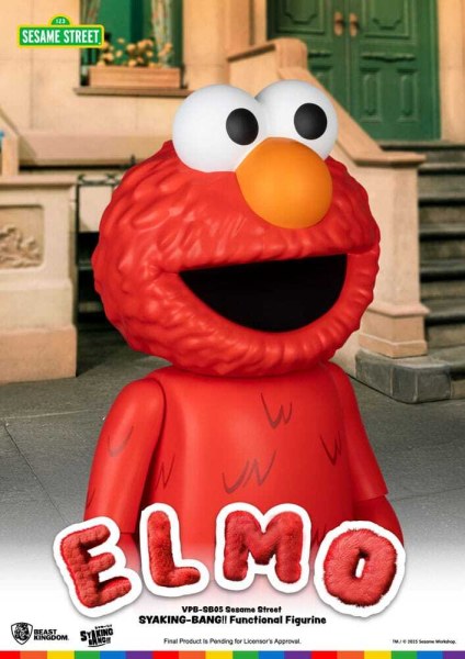 Hucha Vinilo Plaza Sésamo Siaking Bang Elmo 47 cm