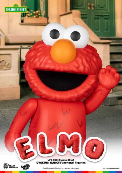 Hucha Vinilo Plaza Sésamo Siaking Bang Elmo 47 cm