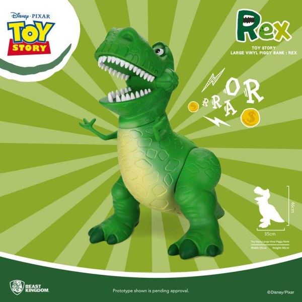 Hucha Toy Story Hucha Rex 46 cm
