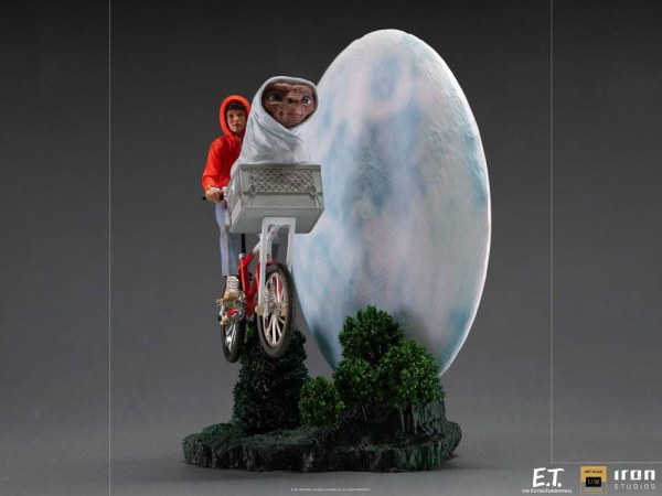 Estatuilla de ET el Extraterrestre 1 Escala de Arte Deluxe ET & Elliot 27 cm
