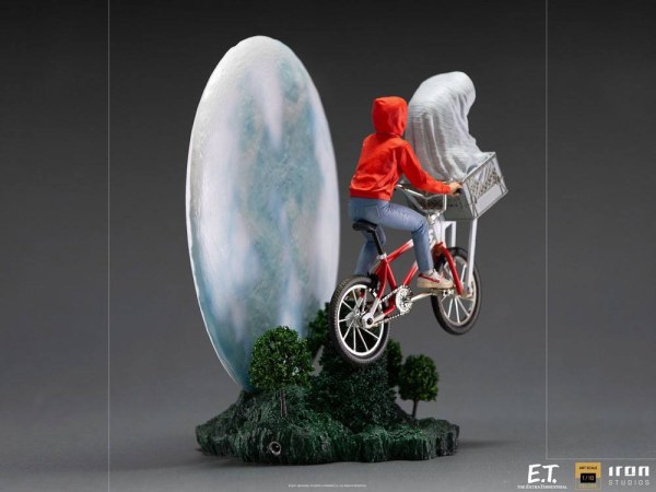 Estatuilla de ET el Extraterrestre 1 Escala de Arte Deluxe ET & Elliot 27 cm