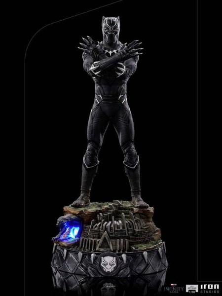 Estatuilla de La Saga del 10 1 Pantera Negra Deluxe 25 cm