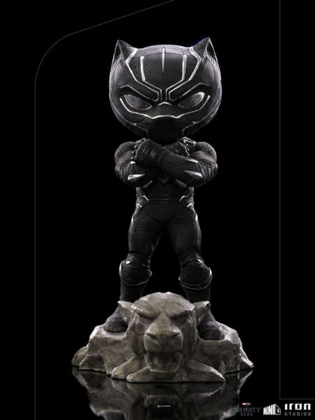 Figura PVC de The Infinity Saga Mini Co. Pantera Negra 15 cm