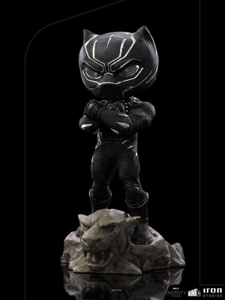 Figura PVC de The Infinity Saga Mini Co. Pantera Negra 15 cm